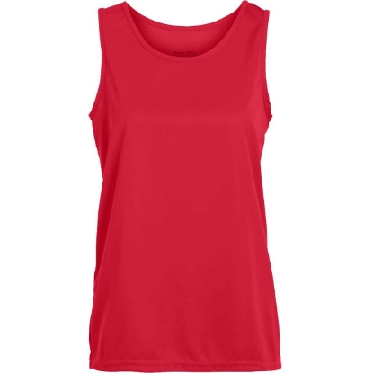 Custom Girls Training Tank Top Red