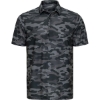Custom Mens Newport Camo Polo Dark Camo