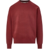 Custom Mens Vintage Fleece Raglan Crewneck Sweatshirt Cinnamon
