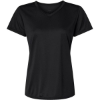 Custom Womens Nexgen Performance V-Neck T-Shirt Black