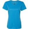Custom Womens Nexgen Performance V-Neck T-Shirt Power Blue
