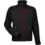 Custom Mens Transport Soft Shell Jacket Black/ Red