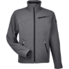 Custom Mens Transport Soft Shell Jacket Polar/ Black