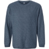 Custom Unisex Corded Crewneck Sweatshirt Navy