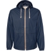 Custom Unisex Vintage Hooded Rain Jacket Navy