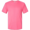 Custom Unisex Islander Performance T-Shirt Neon Pink