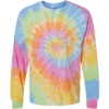 Custom Unisex Tie-Dyed Long Sleeve T-Shirt Eternity