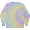 Custom Unisex Tie-Dyed Long Sleeve T-Shirt Mystique