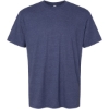 Custom Unisex CVC Tee Heather Indigo