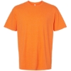 Custom Unisex CVC Tee Heather Orange