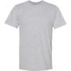 Custom Unisex Fine Jersey Tee Heather Grey