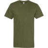 Custom Unisex Fine Jersey Tee Olive