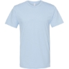 Custom Unisex Fine Jersey Tee Powder Blue