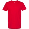 Custom Unisex Fine Jersey Tee Red