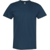 Custom Unisex Fine Jersey Tee Sea Blue