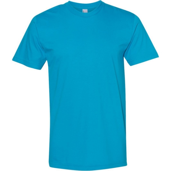 Custom Unisex Fine Jersey Tee Teal