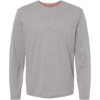 Custom Unisex RecycledSoft™ Long Sleeve T-Shirt Steel Grey