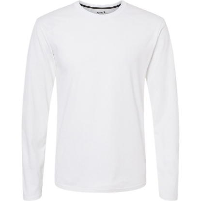 Custom Unisex RecycledSoft™ Long Sleeve T-Shirt White