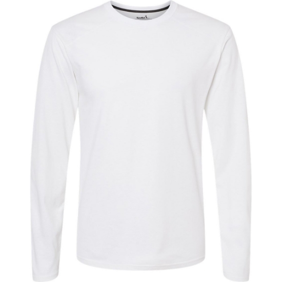 Custom Unisex RecycledSoft™ Long Sleeve T-Shirt White