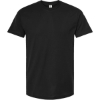 Custom Unisex Fine Jersey T-Shirt Black