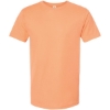 Custom Unisex Fine Jersey T-Shirt Cantaloupe