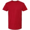 Custom Unisex Fine Jersey T-Shirt Cardinal
