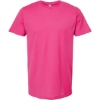 Custom Unisex Fine Jersey T-Shirt Fuchsia