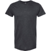 Custom Unisex Fine Jersey T-Shirt Heather Graphite