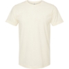 Custom Unisex Fine Jersey T-Shirt Natural