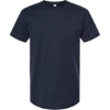 Custom Unisex Fine Jersey T-Shirt Navy