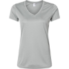 Custom Womens Vera V-Neck T-Shirt Medium Grey