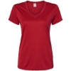 Custom Womens Vera V-Neck T-Shirt Red