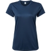 Custom Womens Islander Performance T-Shirt Navy