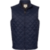 Custom Mens Vintage Diamond Quilted Vest Navy