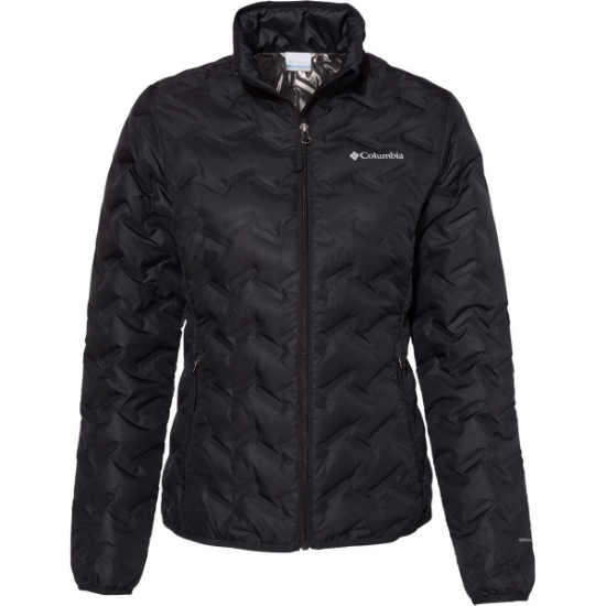 Custom Womens Delta Ridge™ II Down Jacket Black