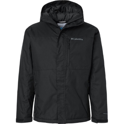 Custom Mens Tipton Peak™ III Insulated Hooded Jacket Black