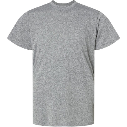 Custom Youth Islander Performance T-Shirt Heather Grey