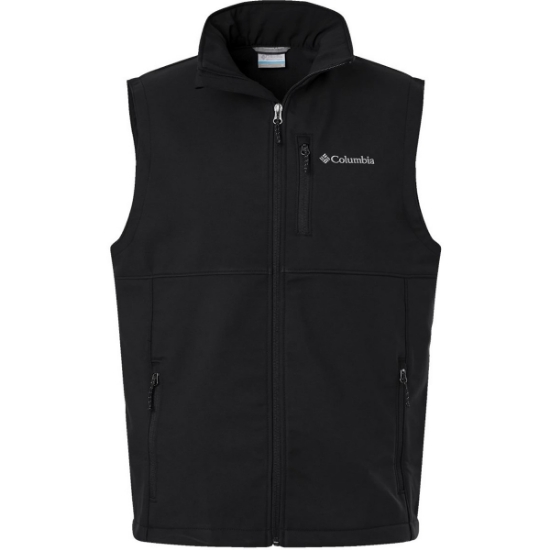 Custom Mens Ascender™ II Soft Shell Vest Black