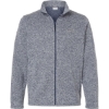 Custom Mens Alto Pass™ Fleece Full-Zip Jacket Dark Mountain Heather
