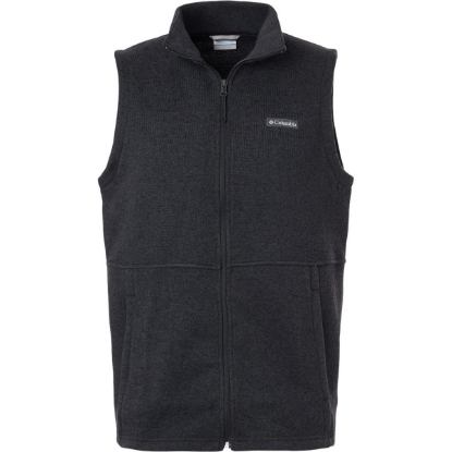 Custom Mens Alto Pass™ Fleece Vest Black