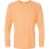 Custom Unisex Long Islander Performance Long Sleeve T-Shirt Coral