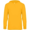 Custom Youth B-Core Long Sleeve Hooded T-Shirt Gold
