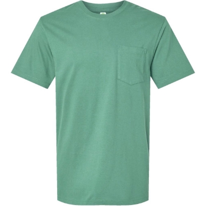 Custom Unisex Classic Pocket T-Shirt Pine