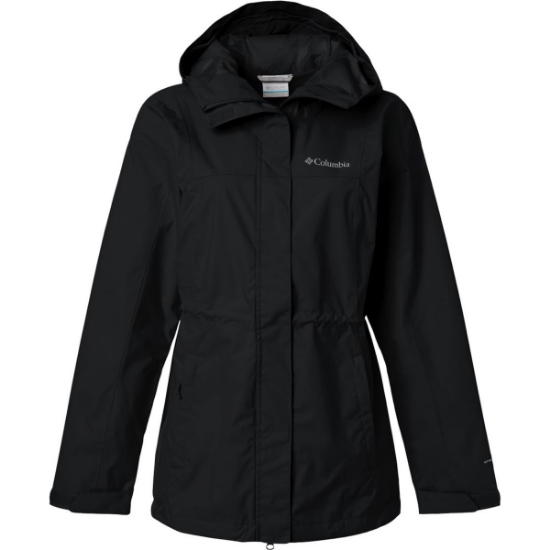 Custom Womens Hikebound™ II Long Jacket Black