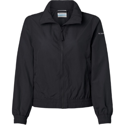 Custom Womens Time Is Right™ II Windbreaker Black