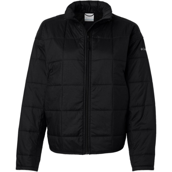 Custom Womens Sienna Hill™ Quilted Jacket Black