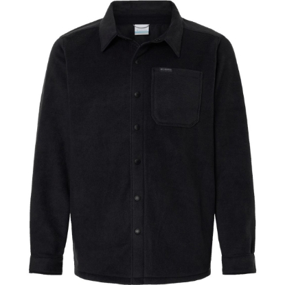Custom Mens Steens Mountain™ Solid Shirt Jacket Black