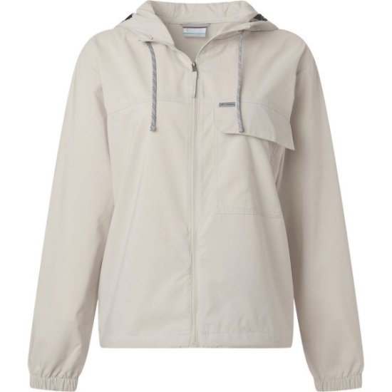 Custom Womens Skien Valley™ Hooded Lightweight Jacket Dark Stone