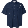 Custom Mens PFG Bahama™ II Short Sleeve Shirt Collegiate Navy