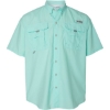 Custom Mens PFG Bahama™ II Short Sleeve Shirt Gulf Stream